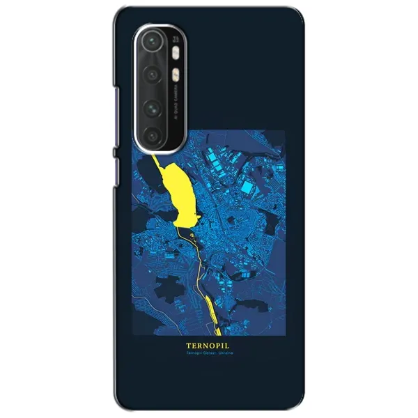 Чохол з принтом «Тернопіль» для Xiaomi Mi Note 10 Lite