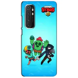 Чехлы Brawl Stars для Xiaomi Mi Note 10 Lite (AlphaPrint) (Тріо героїв)