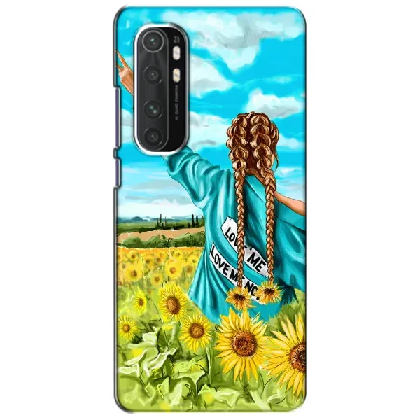 Чехол с принтом «Украиночка» для Xiaomi Mi Note 10 Lite