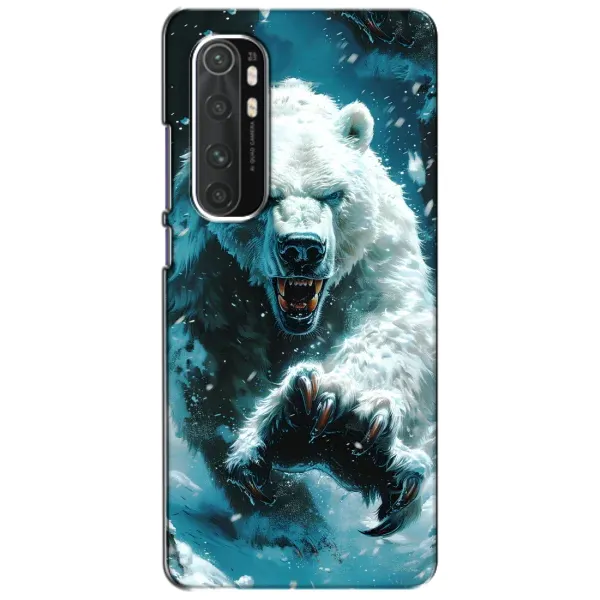 Чохол з принтом «Полярний ведмідь» для Xiaomi Mi Note 10 Lite
