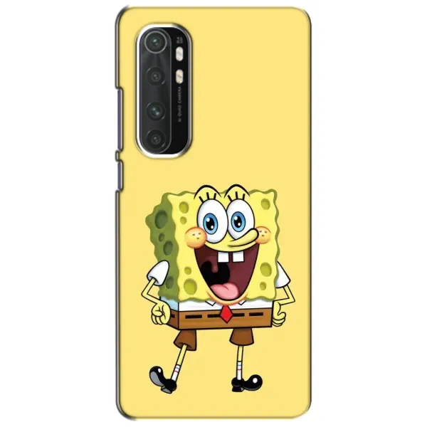 Чехол с принтом «Веселый Спанч Боб» для Xiaomi Mi Note 10 Lite Чехол с принтом «Веселый Спанч Боб» для Xiaomi Mi Note 10 Lite