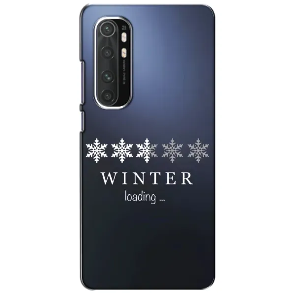 Чохол з принтом «Winter loading» для Xiaomi Mi Note 10 Lite