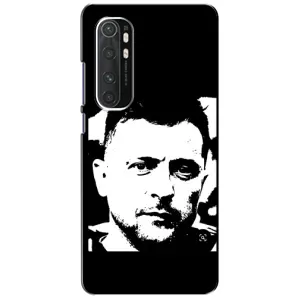 Чохол для Xiaomi Mi Note 10 Lite (AlphaPrint - с принтом Зеленського) (Зеленский АРТ)
