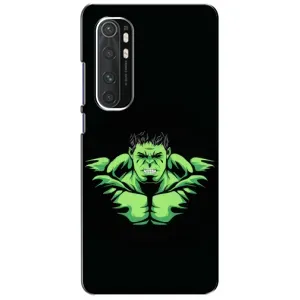 Чохли з героями Марвел Xiaomi Mi Note 10 Lite (VPrint) (Зелений Халк)