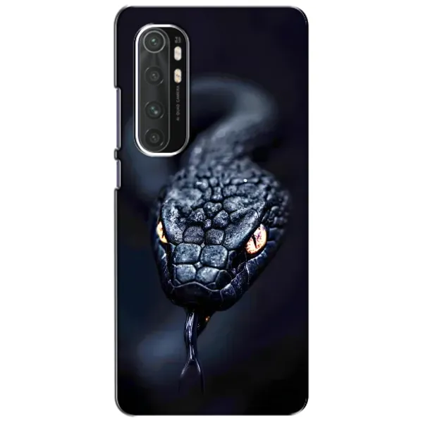 Чохол з принтом «Чорна змія» для Xiaomi Mi Note 10 Lite