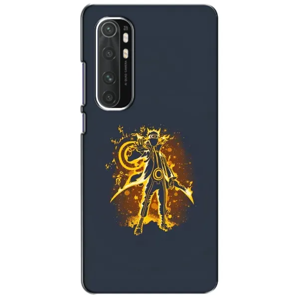 Чохол з принтом «золотий Наруто» для Xiaomi Mi Note 10 Lite