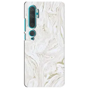 Мраморний чехол на Xiaomi Mi Note 10 (VPrint) (Білий мрамор)