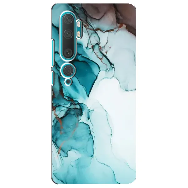 Чохол з принтом «Бірюзовий мрамор» для Xiaomi Mi Note 10