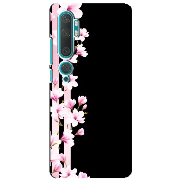 Чохол з принтом «Квіточки» для Xiaomi Mi Note 10