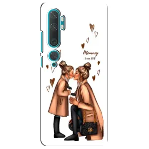 Чохол з друком для Xiaomi Mi Note 10 - (Мама з дитинкою) (AlphaPrint) (Донька і мама)