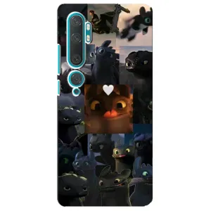 Чохол як приборкати дракона на Xiaomi Mi Note 10 (Дракон колаж)