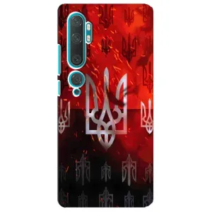 Украинские Чехлы для Xiaomi Mi Note 10 с картинкой УПА (AlphaPrint) (ГЕРБ УПА)