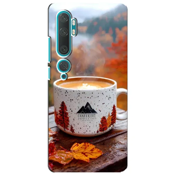 Чохол з принтом «Кава на природі» для Xiaomi Mi Note 10