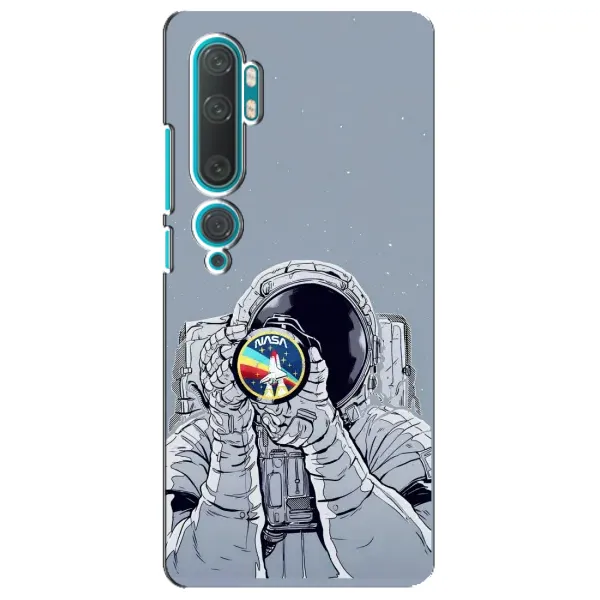 Чехол с принтом «Космонавт фото» для Xiaomi Mi Note 10 Чехол с принтом «Космонавт фото» для Xiaomi Mi Note 10