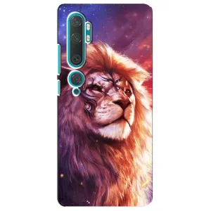 Чохол з картинкою ЛЕВ для Xiaomi Mi Note 10 (VPrint) (Красочний Лев)