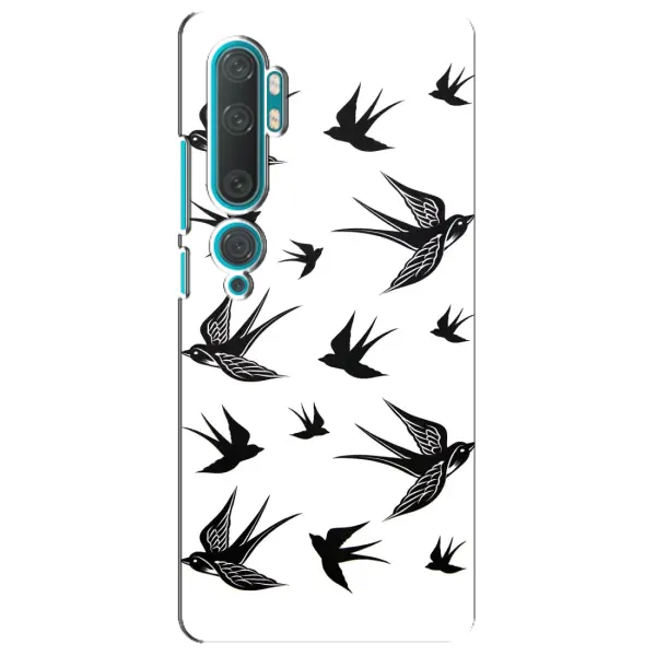 Чохол з принтом «Ластівки» для Xiaomi Mi Note 10 Чохол з принтом «Ластівки» для Xiaomi Mi Note 10