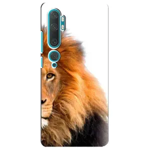 Чохли з картинкою животних Xiaomi Mi Note 10 (Лев грива)