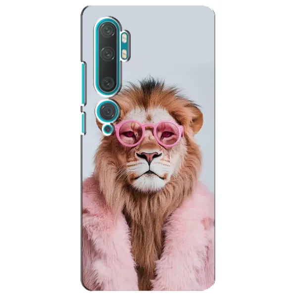 Чохол з принтом «Лев в окулярах» для Xiaomi Mi Note 10 Чохол з принтом «Лев в окулярах» для Xiaomi Mi Note 10