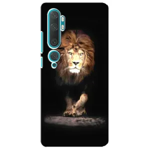 Чохол з картинкою ЛЕВ для Xiaomi Mi Note 10 (VPrint) (Лев)