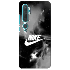 Чехол для Xiaomi Mi Note 10 - с принтом Найк (AlphaPrint) (Лого Найк)