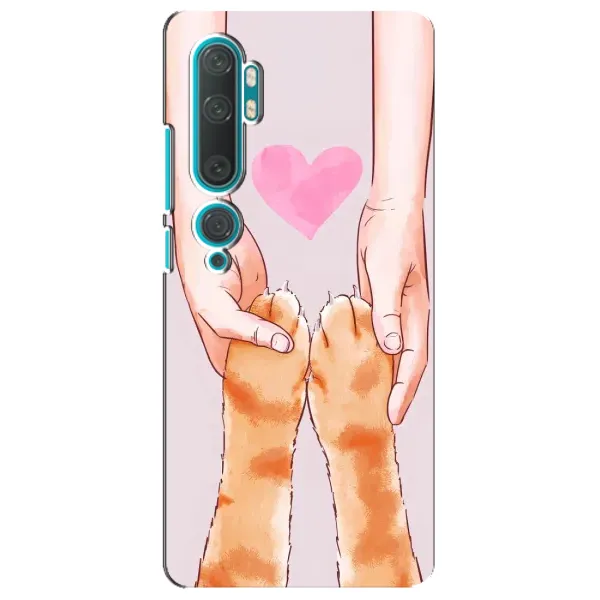 Чехол с принтом «Любовь к котикам» для Xiaomi Mi Note 10 Чехол с принтом «Любовь к котикам» для Xiaomi Mi Note 10