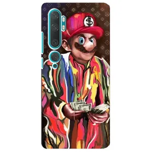 Бренднові Чохли для Xiaomi Mi Note 10 - (PREMIUMPrint) (Mario LV)