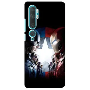 Чохли з героями Марвел Xiaomi Mi Note 10 (VPrint) (Марвел стайл)