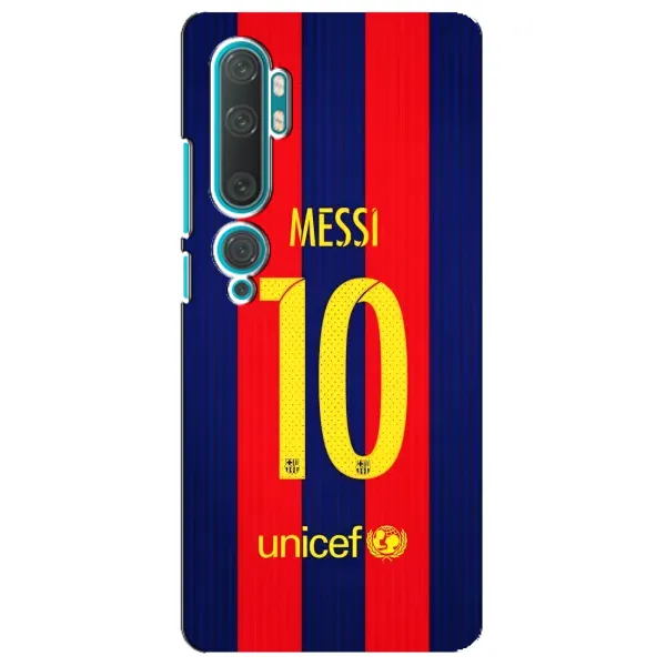 Чохол з принтом «Messi Barca 10» для Xiaomi Mi Note 10
