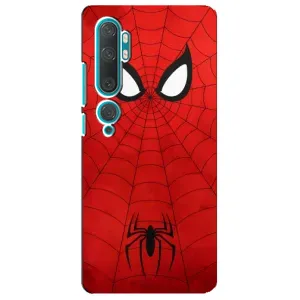 Чохол з людиною павуком для Xiaomi Mi Note 10 - (AlphaPrint) (Павук (Марвел))