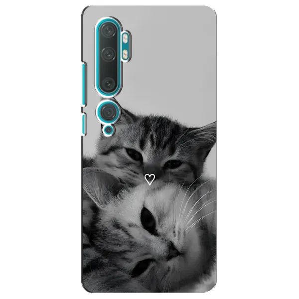Чохол з принтом «Пара котів» для Xiaomi Mi Note 10 Чохол з принтом «Пара котів» для Xiaomi Mi Note 10