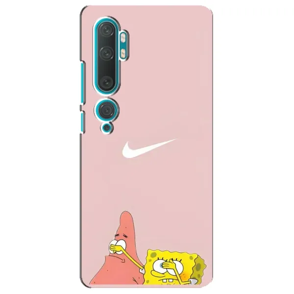 Чехол с принтом «Патрик и Губка» для Xiaomi Mi Note 10