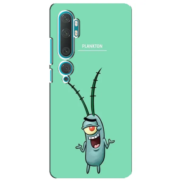 Чехол с принтом «Персонаж Планктон» для Xiaomi Mi Note 10