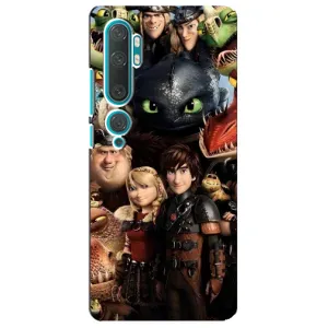 Чохол як приборкати дракона на Xiaomi Mi Note 10 (Персонажі дракона)