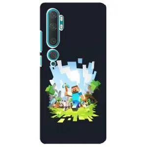Чохол Майнкрафт на Xiaomi Mi Note 10 (AlphaPrint) Minecraft (персонажі Minecraft)