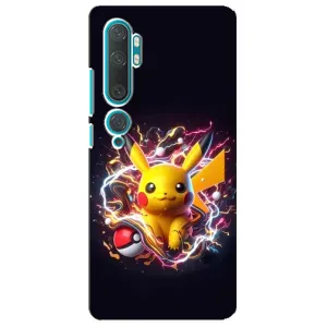 Чохол з Пікачу на Xiaomi Mi Note 10 (Пікачу з м'ячем)