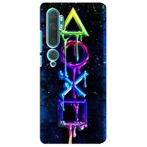 Чохли з тематикою Кіберспорт для Xiaomi Mi Note 10 (VPrint) (Pleystation лого)