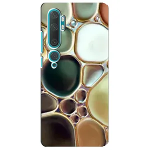 Мраморний чехол на Xiaomi Mi Note 10 (VPrint) (Радужний Мрамор)