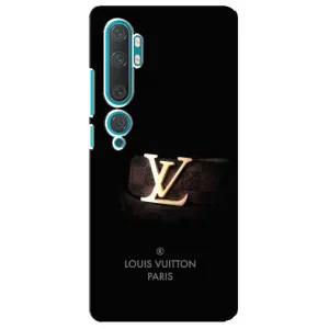 Чехлы Луи Витон для Xiaomi Mi Note 10 (AlphaPrint - LOUIS VUITTON) (ремешок LV)