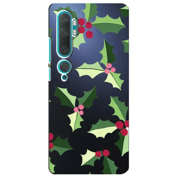 Чехол с принтом «Рождественский фон» для Xiaomi Mi Note 10 Чехол с принтом «Рождественский фон» для Xiaomi Mi Note 10