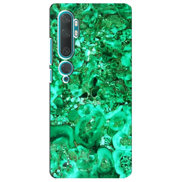 Чохол з принтом «Салатовий Мрамор» для Xiaomi Mi Note 10 Чохол з принтом «Салатовий Мрамор» для Xiaomi Mi Note 10
