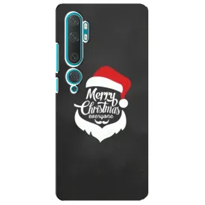 Різдвяні Чохли для Xiaomi Mi Note 10 (VPrint) (Санта Крісмас)