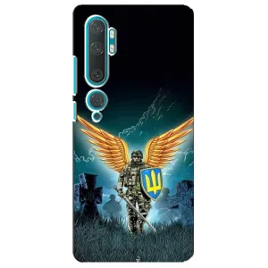 Чехлы с картинкой ЗСУ для Xiaomi Mi Note 10 (AlphaPrint) (Солдат ЗСУ)
