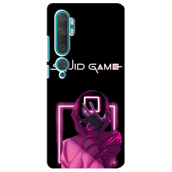 Чохол з принтом «Неоновий охоронець гри» для Xiaomi Mi Note 10