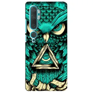 Чохол з пташками на Xiaomi Mi Note 10 (VPrint) (Сова з оком)