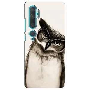 Чохол з пташками на Xiaomi Mi Note 10 (VPrint) (Сова)