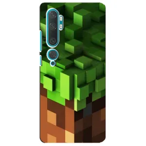 Чохол Майнкрафт на Xiaomi Mi Note 10 (AlphaPrint) Minecraft (текстура Майнкрафт)