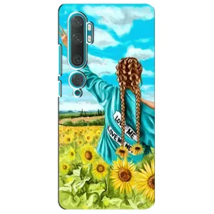 Чохол для Патріота України Xiaomi Mi Note 10 - (AlphaPrint) (Україночка)