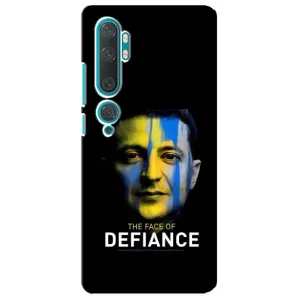 Чохол для Xiaomi Mi Note 10 (AlphaPrint - с принтом Зеленського) (В. Зеленский)