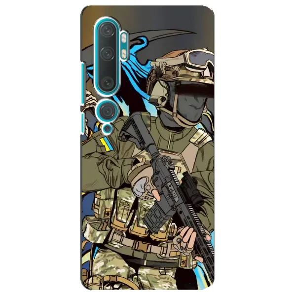 Чохол з принтом «Воїн ЗСУ» для Xiaomi Mi Note 10