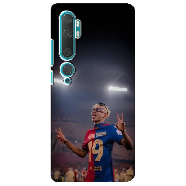 Чохол з принтом «Ямаль на стадіоні» для Xiaomi Mi Note 10